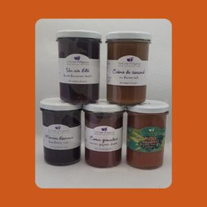 Pot de confiture – 240 g – La Cour d’Orgères